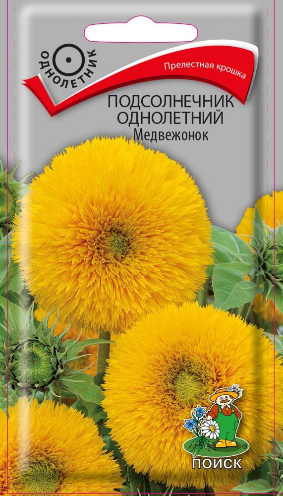 Подсолнечник однолетний Медвежонок 0,5 г фото