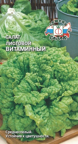 Салат Витаминный (листовой) 0,5 г фото