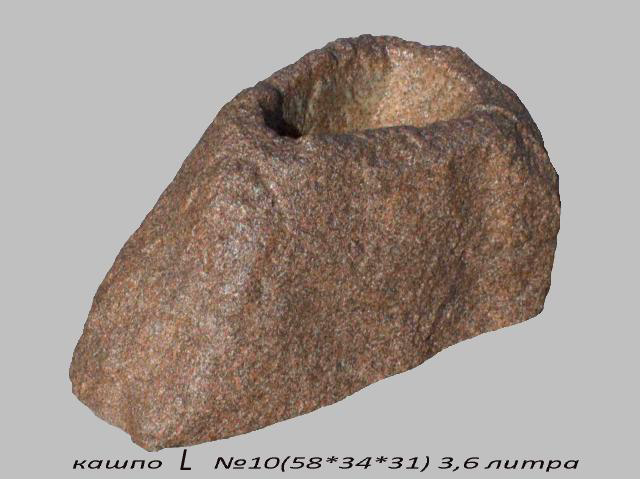 Искусственный  камень Кашпо L-10 фото
