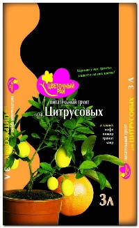 Грунт Цветочный рай для цитрусовых 3 л фото